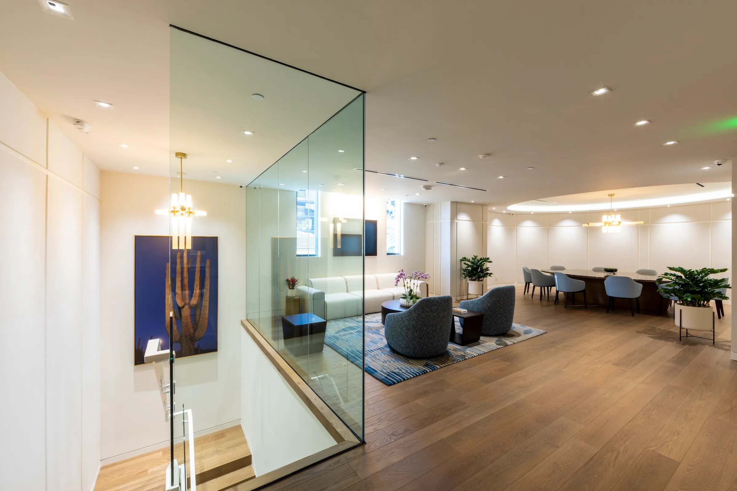 Hamra Jewelers interior lounge and meeting space